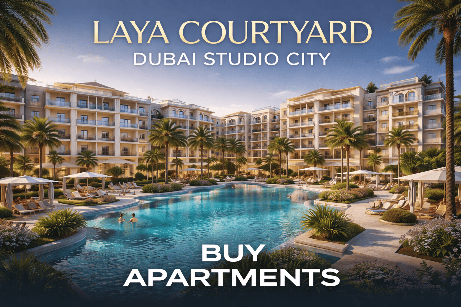 Laya Courtyard Dubai Studio City | Buy Apartments