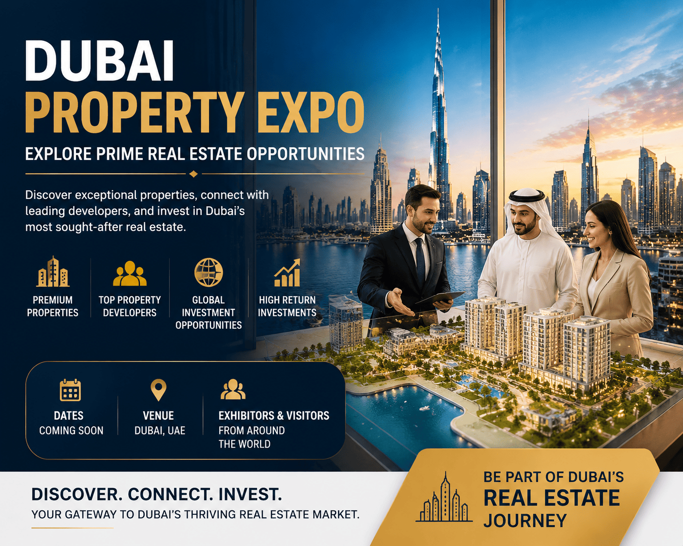 Dubai Property Expo: Explore Prime Real Estate Opportunities