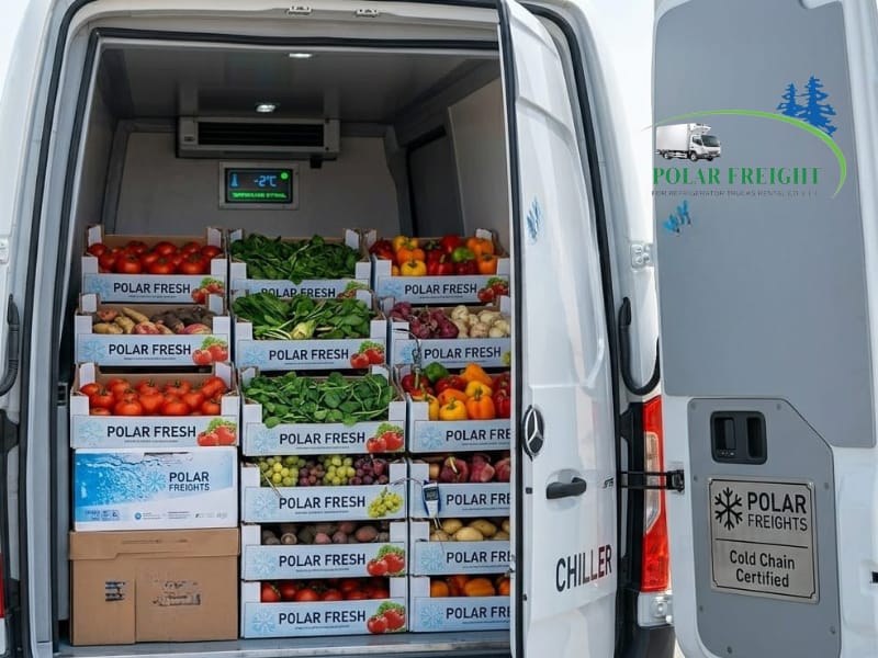 Reliable Freezer Van & Chiller Truck Rental in Dubai | Polar Freights UAE